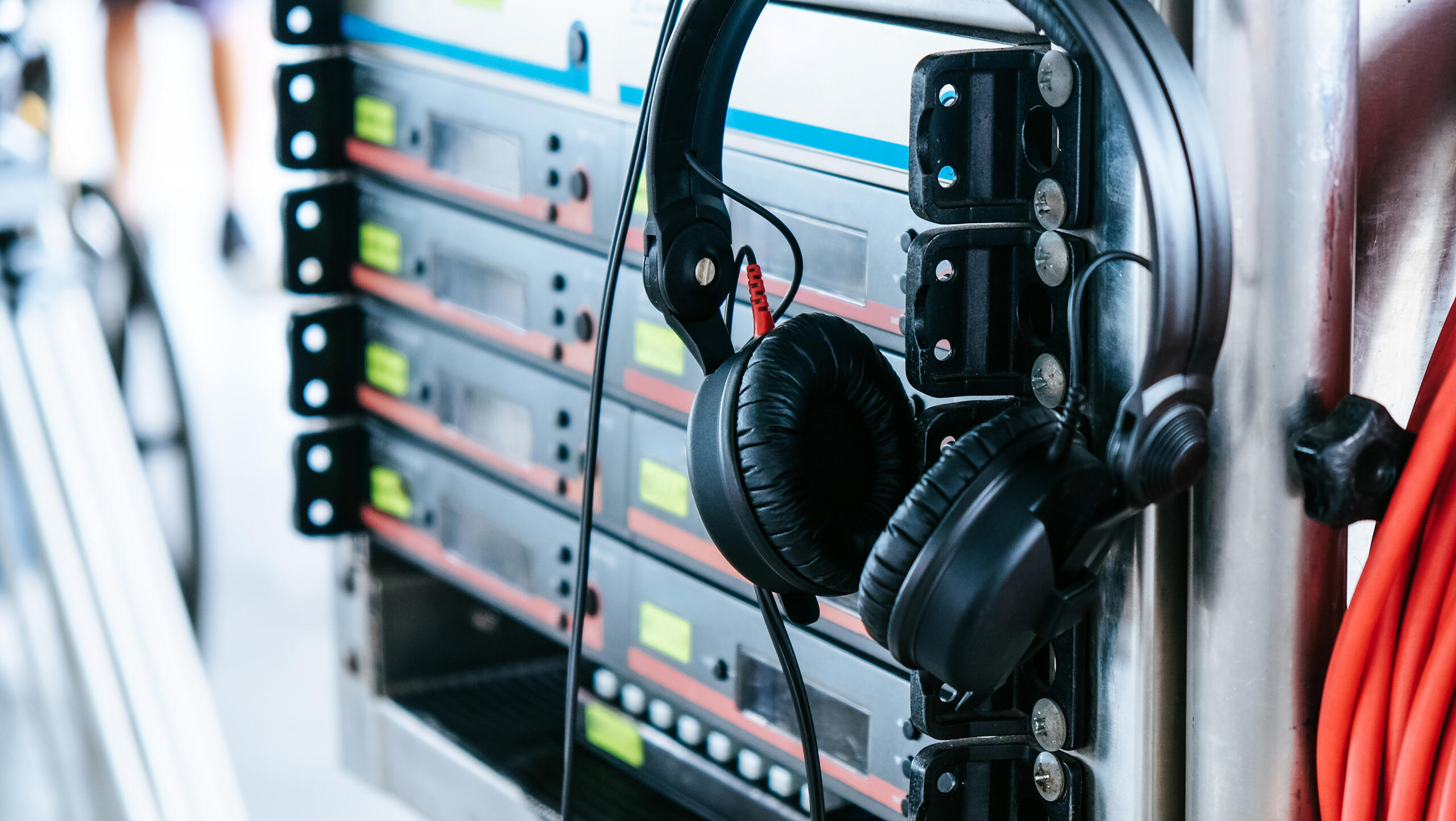 AV equipment rack installation and system integration