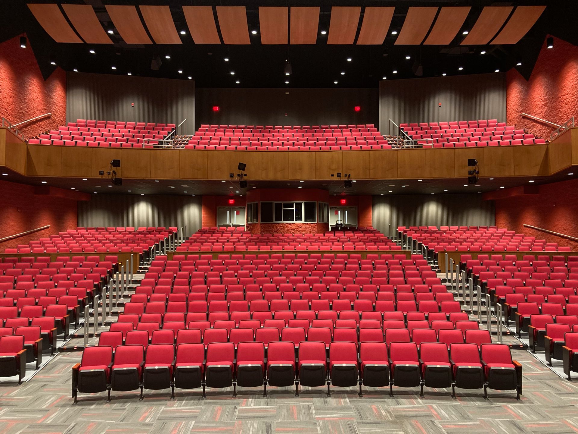 School auditorium and classroom audio system installation